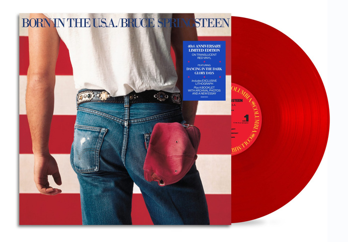 Bruce Springsteen - Born in the U.S.A. LP czerwona płyta winylowa