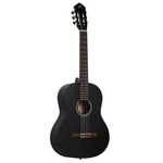 Zestaw gitara klasyczna 4/4 Ortega RST5MBK czarna z pokrowcem