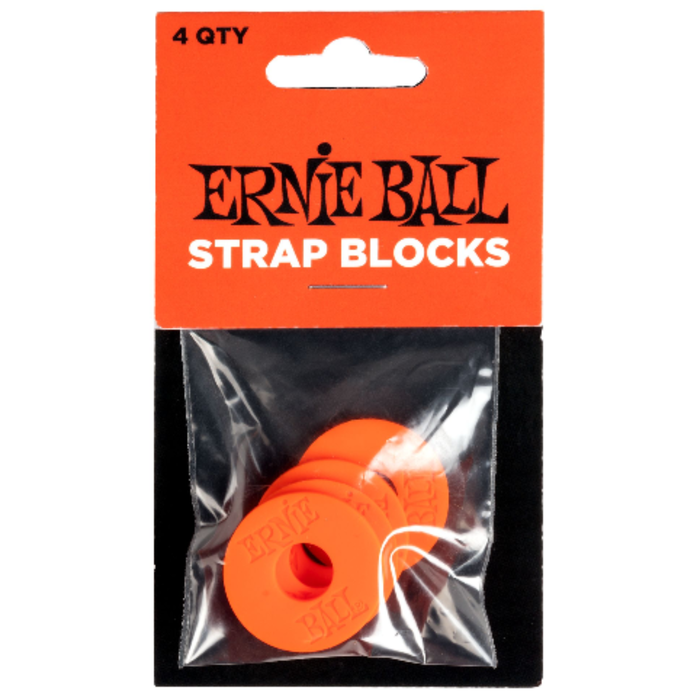 Strap lock Ernie Ball 5620 do gitary elektrycznej czerwony