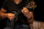 Ukulele koncertowe Ortega RUOX-CC Onyx czarne połysk świerk/mahoń + pokrowiec