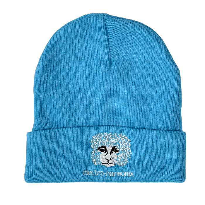 Czapka Electro Harmonix Beanie niebieska z logo