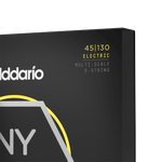 Struny do gitary basowej D'Addario NYXL45130MS 45-130 Multiscale 5 strun