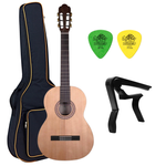 Zestaw gitara klasyczna 3/4 Prodipe Guitars Primera z pokrowcem i akcesoriami