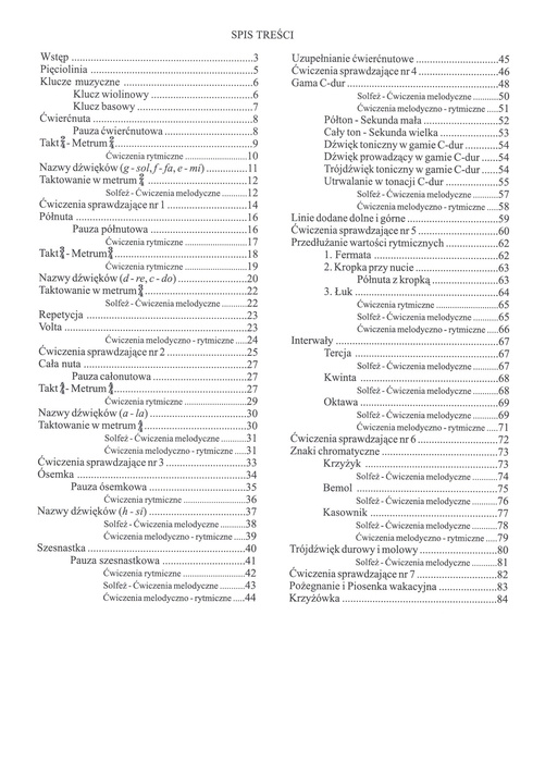 Kształcenie słuchu klasa 1 Contra E. Kotowska, P.Mazur