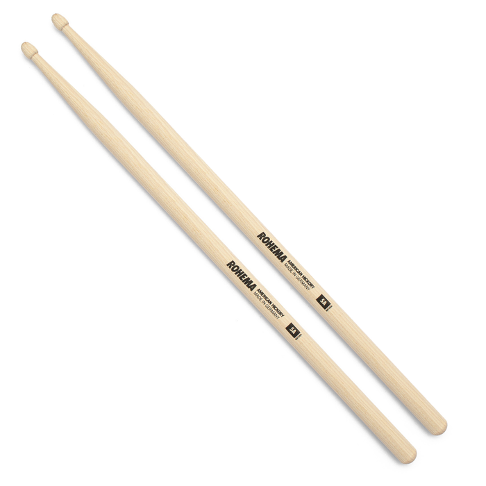 Pałki do perkusji Rohema 5A Natural Medium American Hickory 405mm