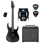 Zestaw gitarowy Ibanez GRGR131EX-BKF gitara elektryczna z combo Ibanez i akcesoriami