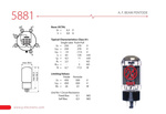 5881 JJ Electronic lampy elektronowe dobrana para - zamiennik 6P3S, 6P3, 6P3P