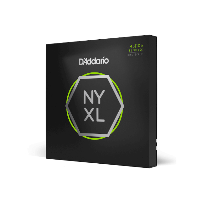 Struny do gitary basowej D'Addario NYXL45105 Regular Light Top/Medium Bottom 45-105 Long Scale