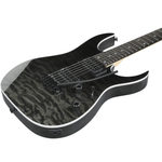Zestaw gitara elektryczna Ibanez GRG120QASPBKG z combo Marshall MG15G Gold i akcesoriami 