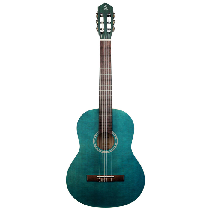 Zestaw gitara klasyczna 4/4 Ortega RST5MOC niebieska z pokrowcem