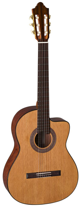 Gitara elektroklasyczna 7/8 DUKE Basis C 63/48 Cut Trio VT