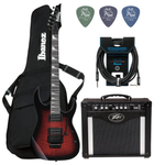 Zestaw gitara elektryczna Ibanez GRG320FA-TRB Superstrat z combo  Peavey RAGE 258 i akcesoriami