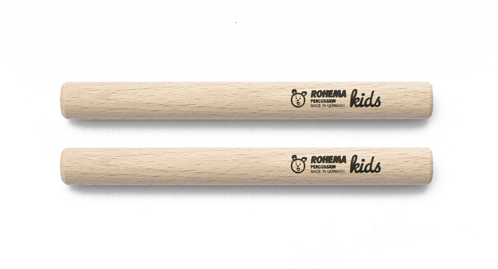 Klawesy drewniane Rohema 618031 dla dzieci 1+ Junior Beech Claves 16