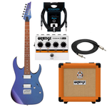 Zestaw gitara elektryczna Ibanez GRG121SP-BMC superstrat z kolumną i wzmacniaczem Orange