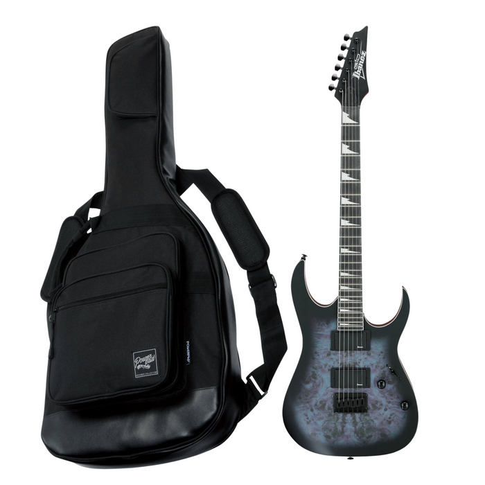 Zestaw gitara elektryczna Ibanez GRG121PAR-KBF z dedykowanym pokrowcem Ibanez IGB540-BK