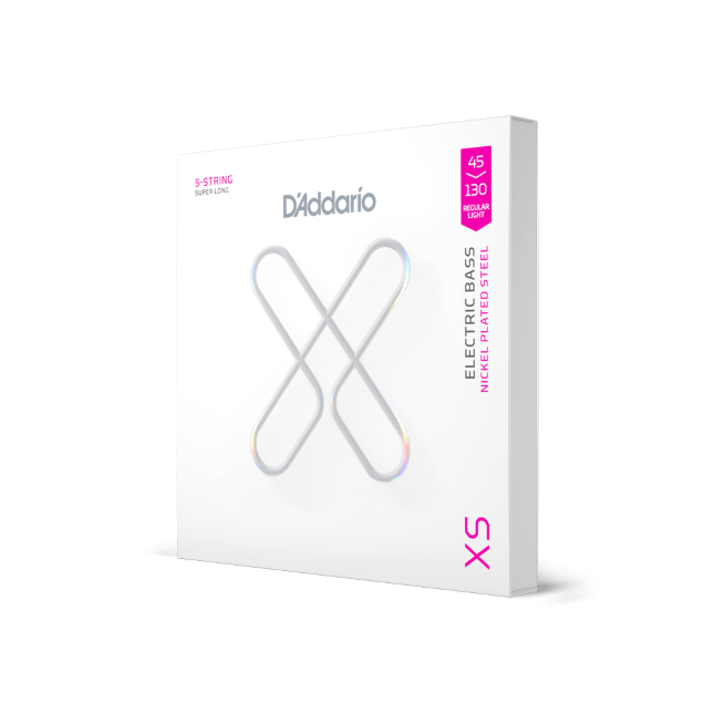 Struny do gitary basowej D'Addario XSB45130SL 45-130 Super Long Scale 5 strun