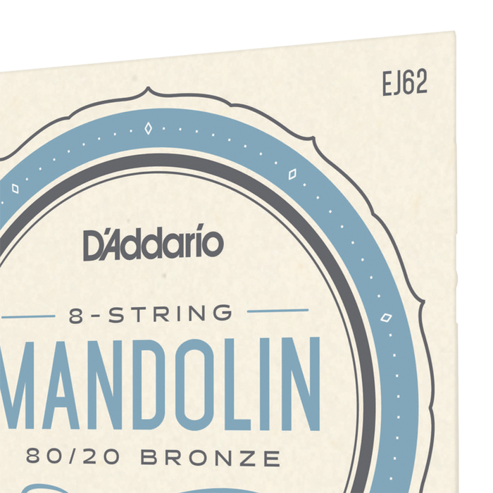 Struny do mandoliny D'Addario EJ62 10-34 80/20 bronze