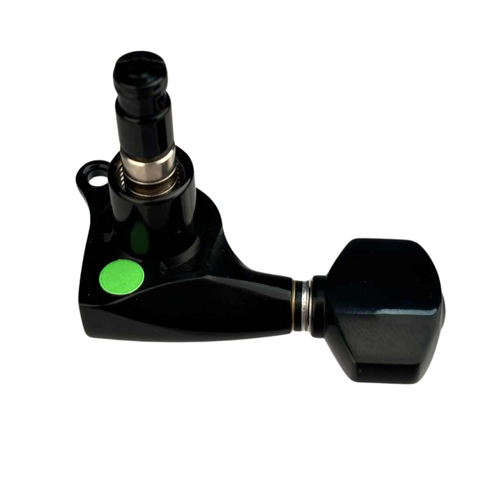 Klucze blokowane GOTOH SGS510Z-A07 HAPM czarne L6 sześć lewych kluczy do gitary HAP-M