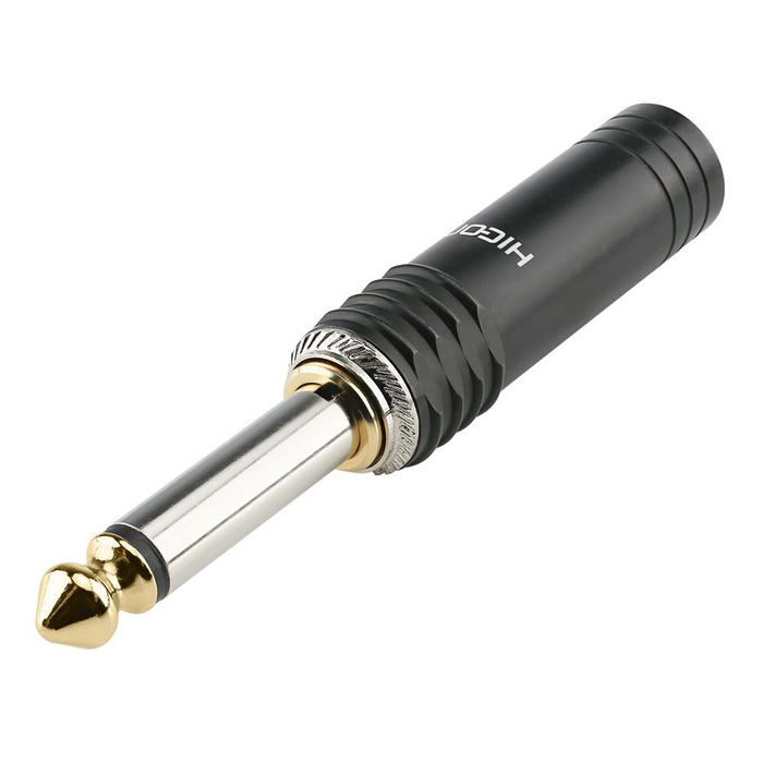 Hicon HI-J63M14 wtyk prosty 6.3mm mono NOISEFREE