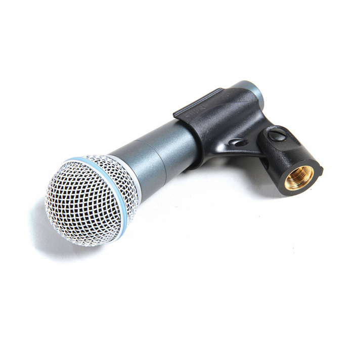 Zestaw wokalny Shure BETA58A ze statywem, pulpitem i kablem Klotz 5m