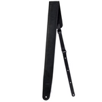 Pas do gitary Richter Luxury Bullneck Wild Black czarny skórzany