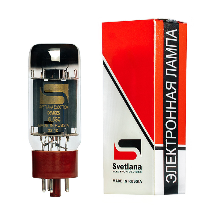 6L6GC Svetlana Platinum Matched lampa elektronowa