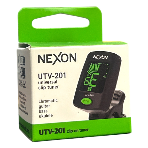 Tuner gitarowy na klipsie NEXON UTV-201 tuner do gitary stroik
