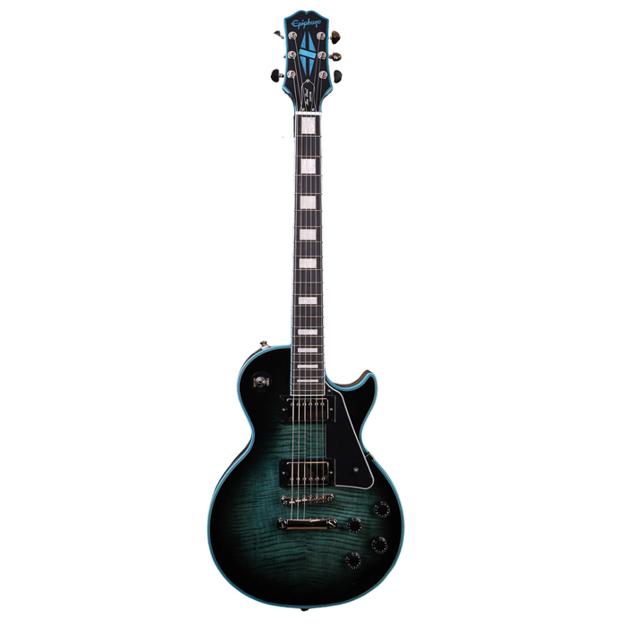 Epiphone EXCLUSIVE Les Paul Custom Widow (z Premium Gig Bag) Indigo Burst gitara elektryczna