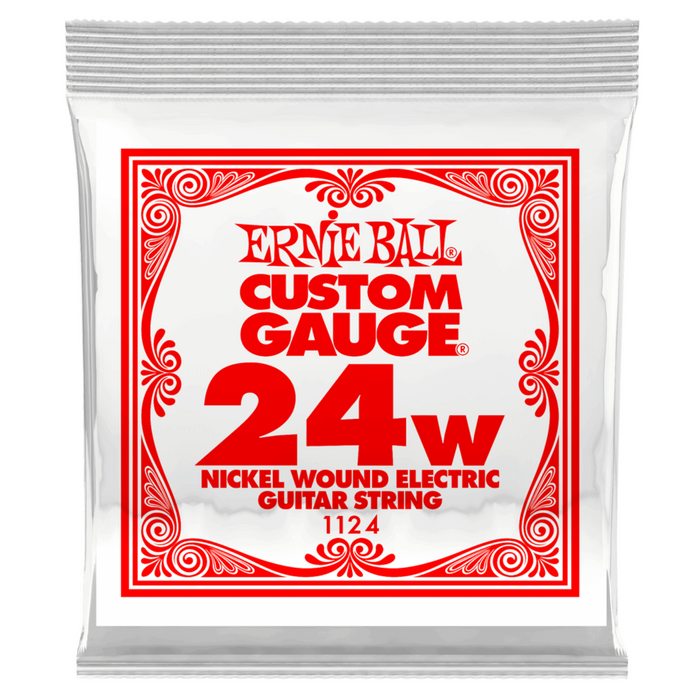 ERNIE BALL NICKEL WOUND Single .024 struna do gitary elektrycznej lub akustycznej