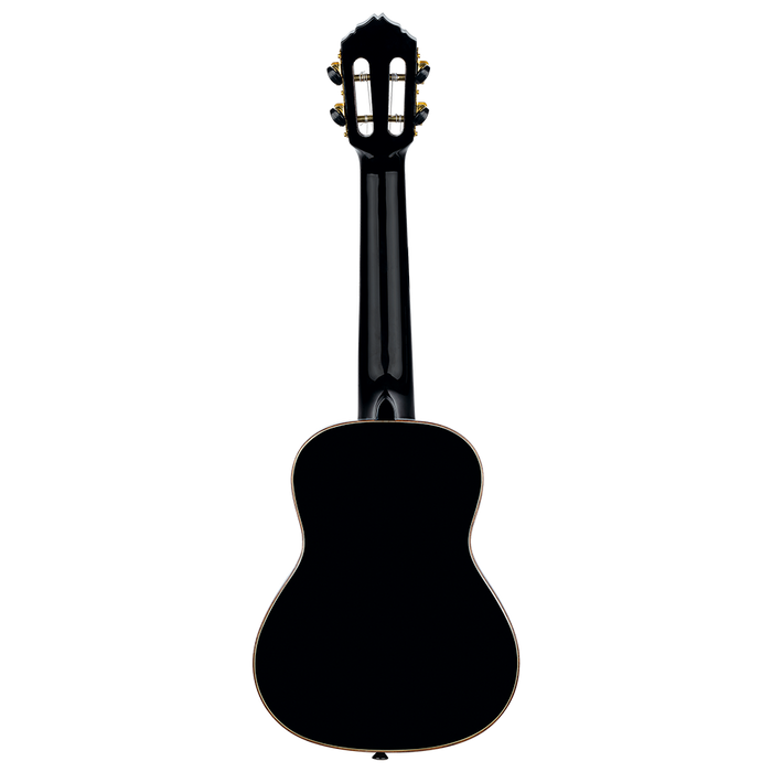 Ukulele koncertowe Ortega RUOX-CC Onyx czarne połysk świerk/mahoń + pokrowiec