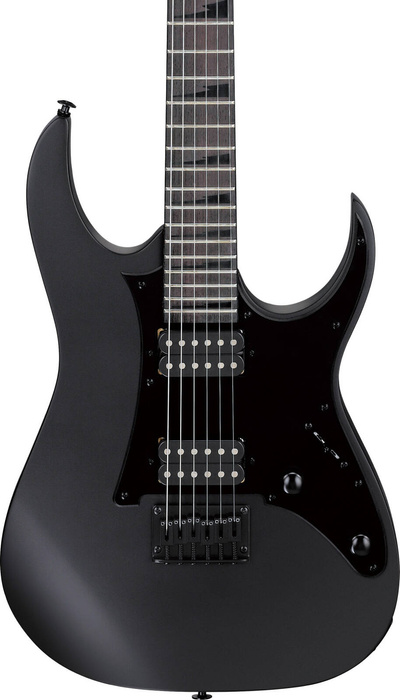 Zestaw gitara elektryczna Ibanez GRGR131EX-BKF GIO Black Flat z dedykowanym pokrowcem Ibanez IGB540-BK