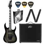 Zestaw gitara elektryczna Ibanez GRG320FA-TKS superstrat z combo Peavey 100W VYPYR X3