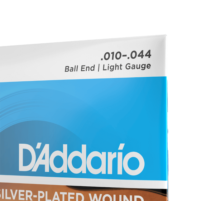 Struny do gitary akustycznej D'Addario EJ83L Light Ball End Gypsy Jazz 10-44