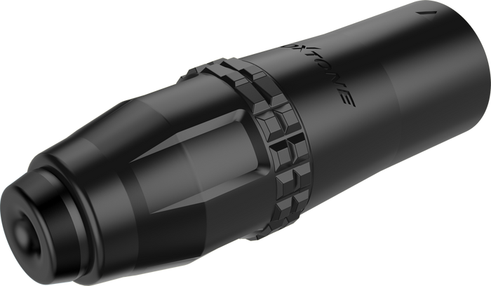 Wtyk XLR żeński 3-pin wodoodporny IP67 Roxtone RX3FWP-BG