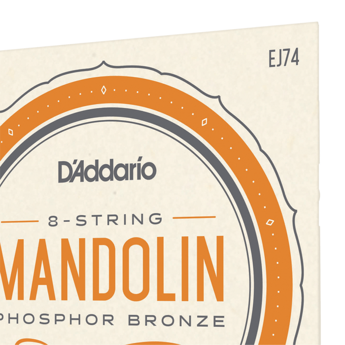 Struny do mandoliny D'Addario EJ74 11-40 Phosphor Bronze