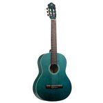 Zestaw gitara klasyczna 4/4 Ortega RST5MOC niebieska z pokrowcem