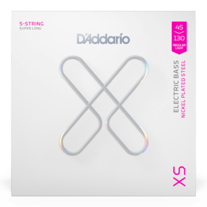 Struny do gitary basowej D'Addario XSB45130SL 45-130 Super Long Scale 5 strun
