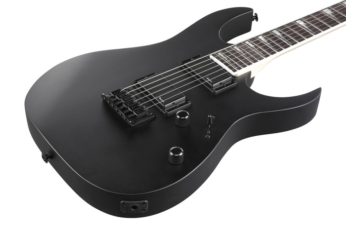 Zestaw gitara elektryczna Ibanez GRG121DX-BKF GIO Black Flat z dedykowanym pokrowcem Ibanez M300C