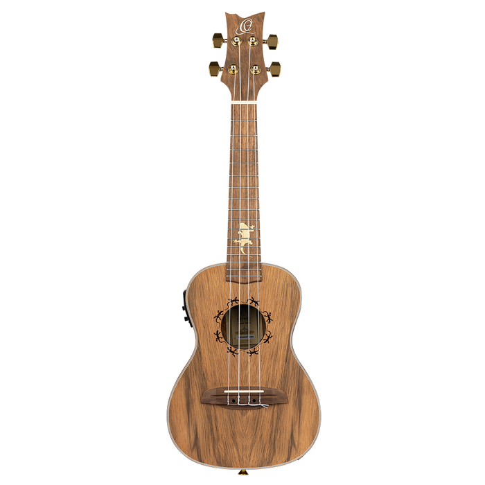 Ukulele koncertowe elektroakustyczne Ortega LIZARD-CC-GB paldao + pokrowiec