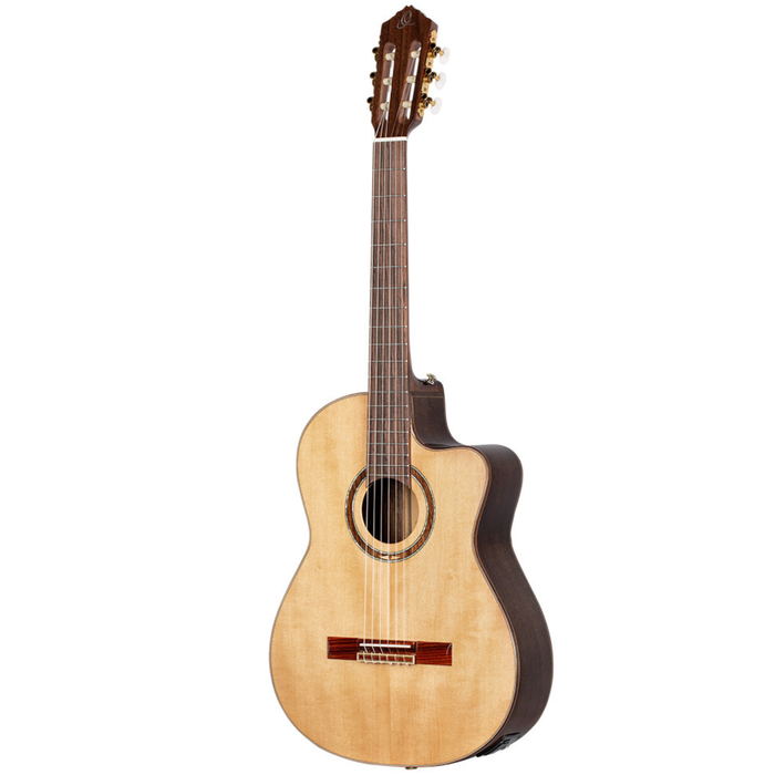Gitara elektroklasyczna Ortega RCE158MN Natural 4/4 z pokrowcem