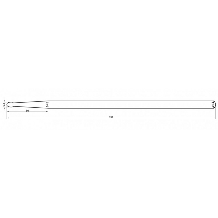 Pałki do perkusji Rohema 5A Classic Medium American Hickory 405mm