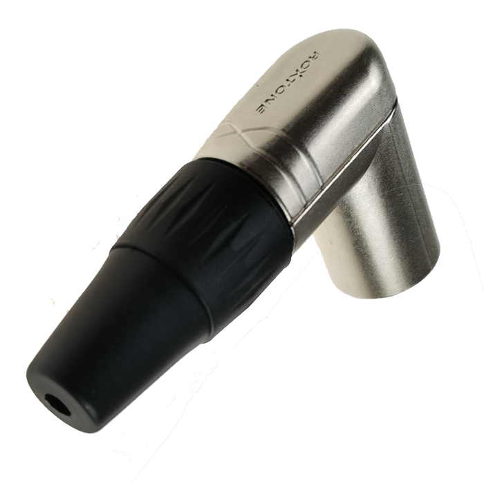 Gniazdo XLR męskie kątowe 3-pin Roxtone RX3RMP-NT