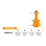 Pokrowiec na gitarę klasyczną 4/4 Ortega OGBSTD-44 105cm 