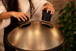 Handpan MEINL Sonic Energy Sensory HPSTL100 D Kurd 10 Stainless Steel 440 Hz
