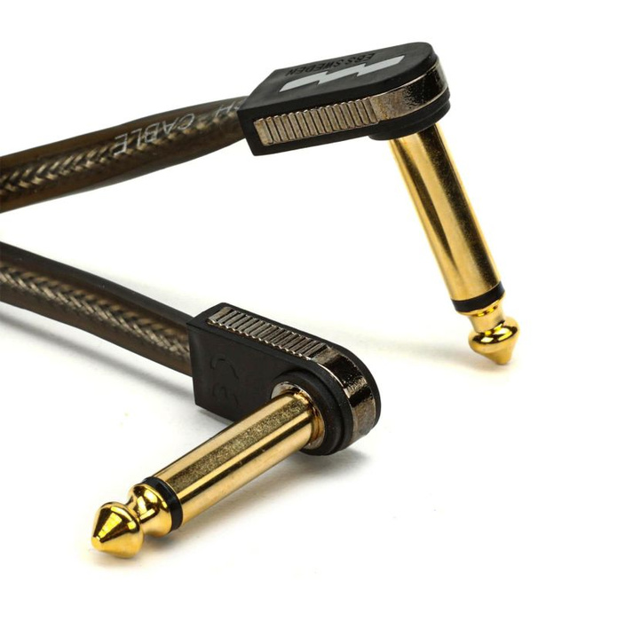 Złączka do efektów gitarowych EBS HP-10 High Performance Flat patch cable 10cm