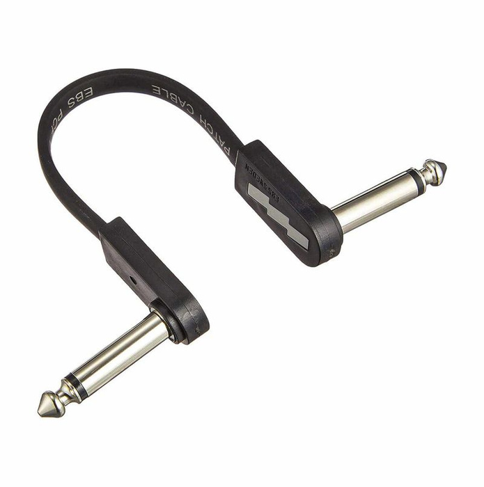 Złączka do efektów gitarowych EBS PCF-DL10 Patch Cable 90 Flat 10cm