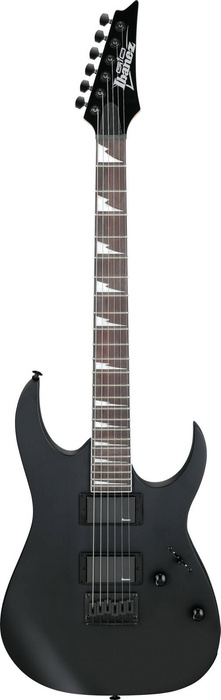 Zestaw gitara elektryczna Ibanez GRG121DX-BKF z combo Marshall MG15GFX Gold + akcesoria