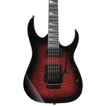 Zestaw gitara elektryczna Ibanez GRG320FA-TRB Superstrat z combo Orange i akcesoriami