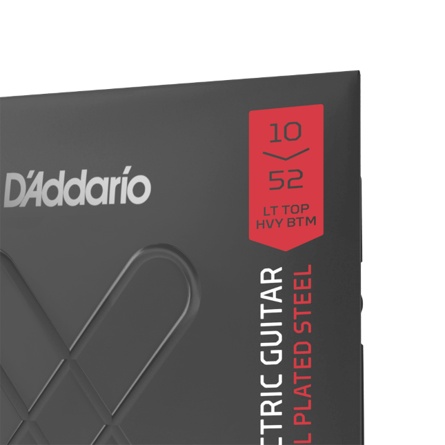 Struny do gitary elektrycznej D'Addario XTE1052 Light top/Heavy bottm 10-52