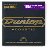 Struny do gitary akustycznej Dunlop DAB1152 80/20 Bronze 11-52